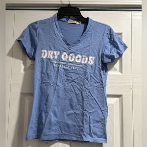 Baby Blue Chance or fate dry goods shirt